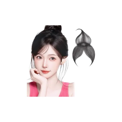 TIANKONGSHU Энергичный вид Ленты для волос с прядями из фетального мохера