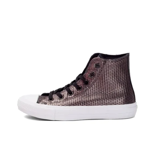 Converse CHUCK Slip-resistant Abrasion-resistant High Top Skateboarding Shoes Women's Black Конверс ЧАК Тейлор Slip-resistant Abrasion-resistant High Top Скейтбординг Кроссовки Женские Черные