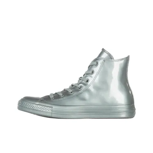Converse Chuck Taylor All Star Slip Resistant Водонепроницаемый Устойчивый к истиранию Высокий Топ Скейтборд Кроссовки Женские Зеленый