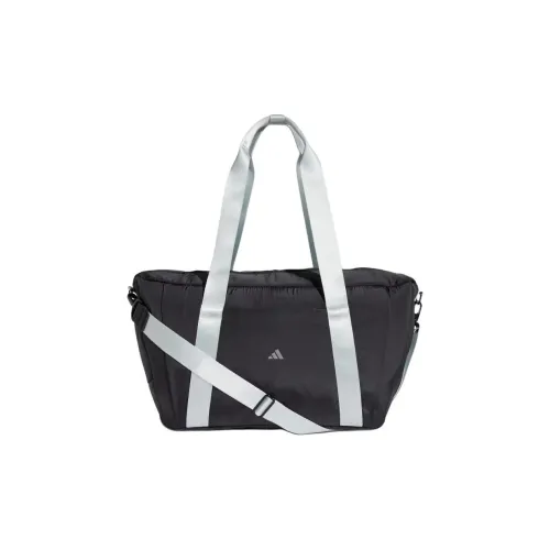 Adidas Hiit Нейлоновая Спортивная Сумка Унисекс Черная и Серая