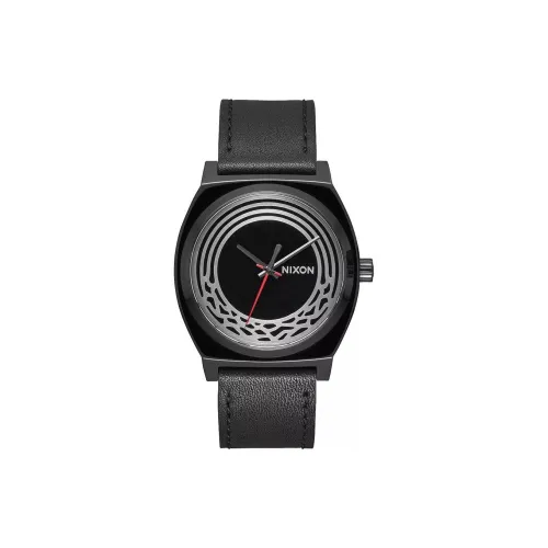 NIXON Star Wars Collection Кварцевые наручные часы Кожаный ремешок 37 мм Черный циферблат Унисекс