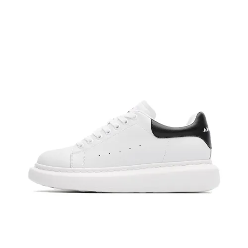 AIRWALK Легкие Дышащие Увеличивающие Высоту Низкие Кроссовки для Скейтбординга Женские Белые