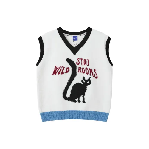 WILD ROOMS Пижамный топ Женский Белый