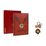 Золотистый блокнот Thief + украшение Hermione