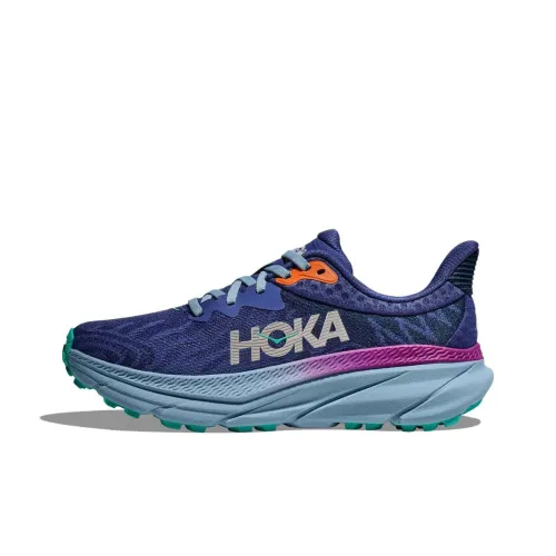 HOKA ONE ONE CHALLENGER 7 Амортизация Низкий Топ Повседневные Беговые Кроссовки Женские Синие