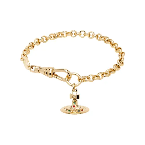 Vivienne Westwood New Petite Orb Brass Bracelets Мужской