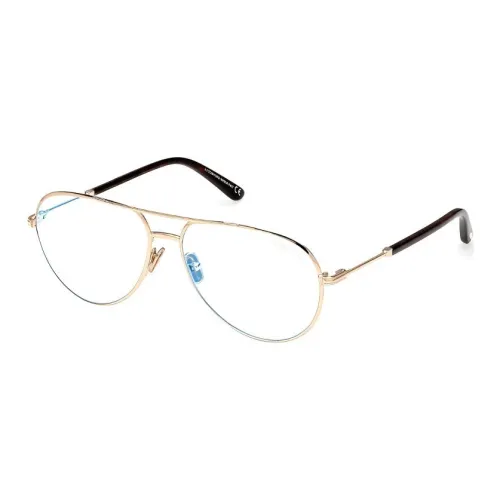 TOM FORD Aviator Оправы для очков Мужские Золотые