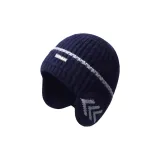 Темно-синий [Теплые наушники-подвески, ветрозащитный, холодостойкий]