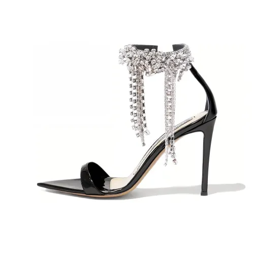 Alexandre Vauthier one Ремень Сандалии Черные Женские