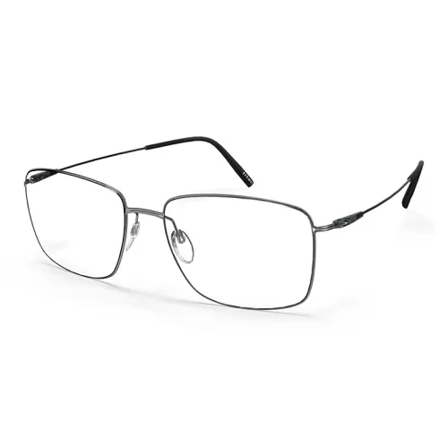 SILHOUETTE Titanium Square Eyeglass Frames Unisex SILHOUETTE Титан Квадратные Оправы для Очков Унисекс
