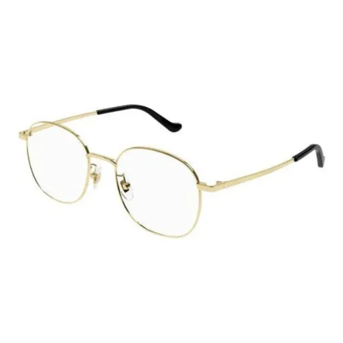 GUCCI Металл Квадрат Оправы для очков Мужской Золотой