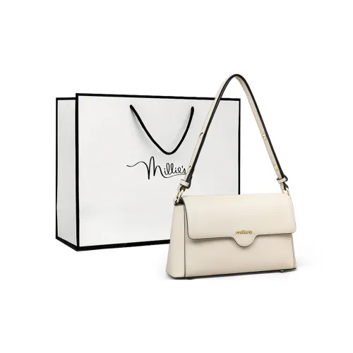 Millies Сумки через плечо Экрю Женские