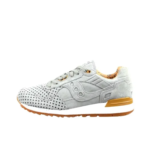 Saucony Shadow 5000 Slip Устойчивый к истиранию Низкий Топ Беговые кроссовки Унисекс Серый