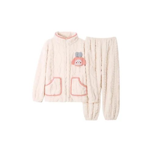 Lanza Pajama Комплект Женский Лотосовый Цвет Кролик