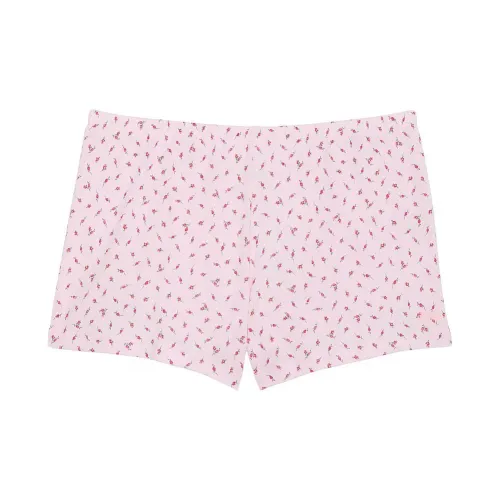 Victoria's Secret Розовые Дитсовые Цветочные/Розовые Женские Пижамные Брюки