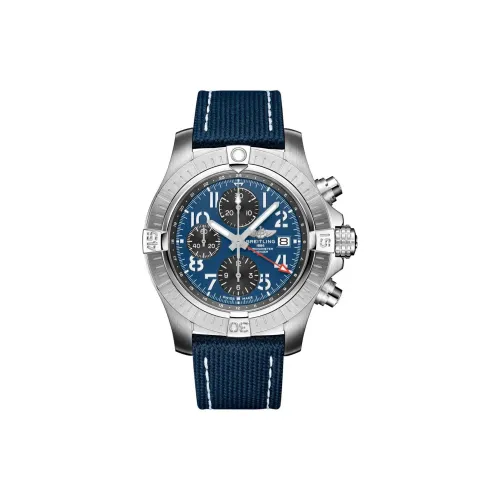 Breitling Автоматический Механический Часы Мужские 45 мм Синий