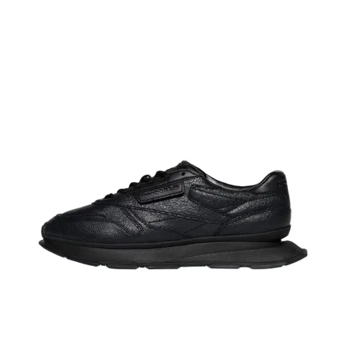 Reebok Classic Leather Low Топ Повседневная обувь Мужская Черная