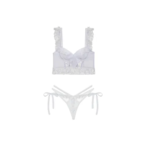 Victoria's Secret x FOR LOVE LEMONS Набор нижнего белья Женское Невеста Белый