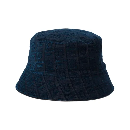 FERRAGAMO Акриловые ведрообразные шляпы для женщин синие