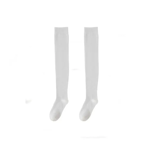 Cheemy Free Бедро high Носки Женские 2 шт Белый