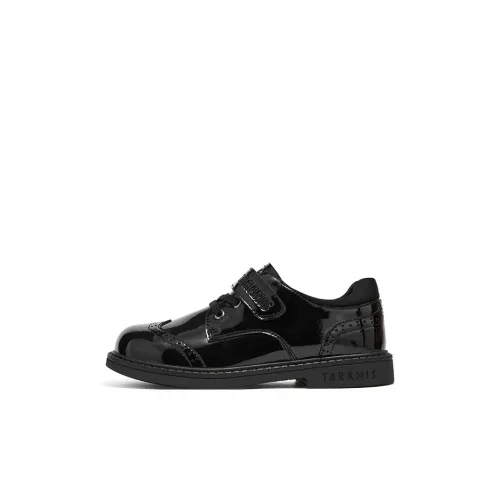 TARANIS Детская кожаная обувь Low Top Глянцевый Черный Kids