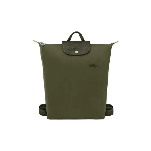 LONGCHAMP Le Pliage Полиамид Рюкзак Средний Женский Лесной Зеленый