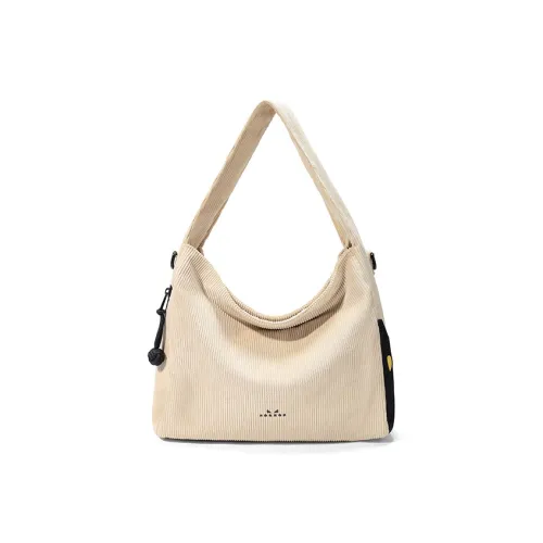 NOXXON Нейлон Tote Togo Сумка для покупок Сумка через плечо Сумка на плечо Женская Обсидиановый черный Кофейный Экрю