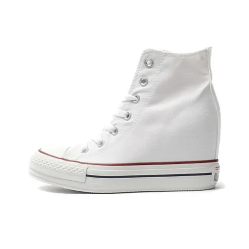 Converse Chuck Taylor All Star High Топ Кеды Женские Белые Красные