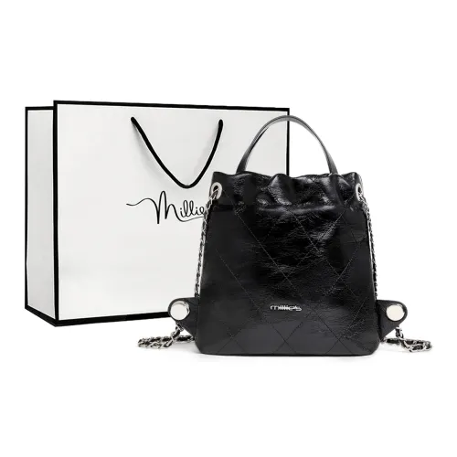 MILLIE'S Рюкзак из синтетической кожи стандартный женский черный