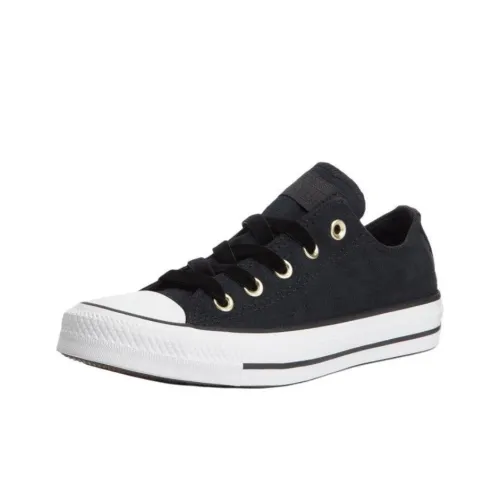 Converse Chuck Taylor Slip-on Устойчивый к истиранию Низкий Топ Скейтборд Кроссовки Унисекс Черный