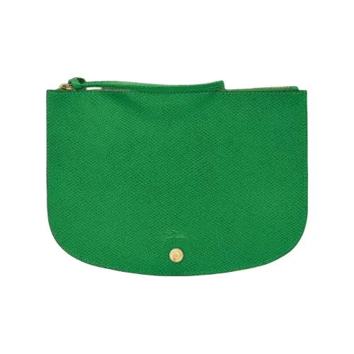 LONGCHAMP Épure Коровья кожа Клатч Женские Зеленый