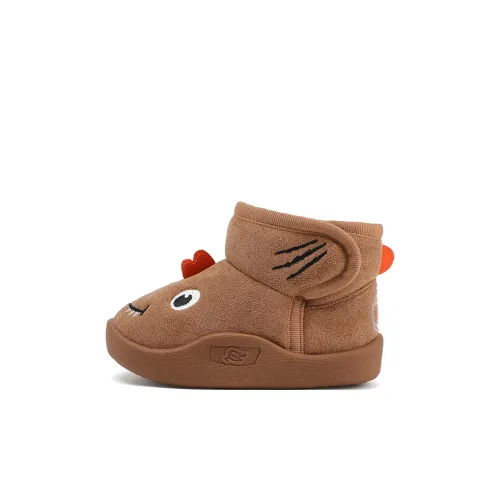 B.Duck Желтая уточка Теплоизоляционный Амортизация MID Топ Детские ботинки Children Возраст 3-7 лет