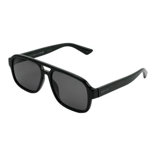 GUCCI Пластиковая оправа нерегулярная форма солнцезащитные очки мужской