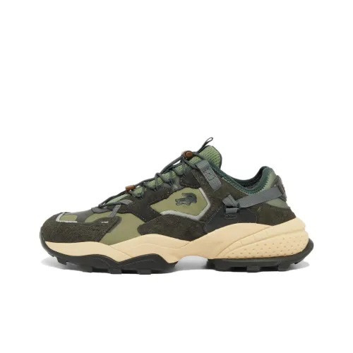 LACOSTE L Guard Breaker Противоскользящий Низкий Топ Повседневная Обувь Мужская Зеленая