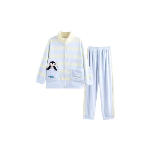 Wabi Town Пижамный комплект Женские Синий