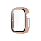 Розово-вишневый [PC + Закаленное стекло для защиты экрана Полностью закрытый Однополосный Защитный Чехол]