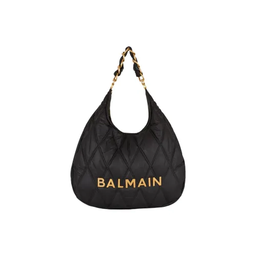 BALMAIN 1945 Полиэстер Сумка через плечо Большая Мужская Черная