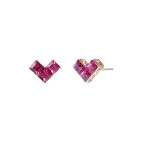 GETMEBLING Серьги с брассовыми заклепинами женские