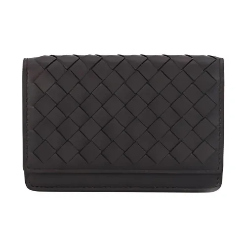 Bottega Veneta Овечья кожа Кошелек Женские Кофе