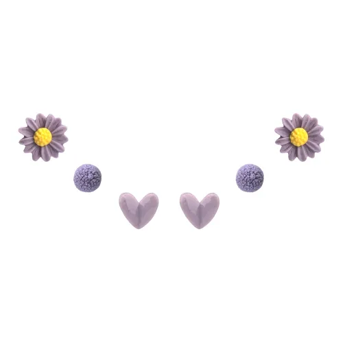 BLESSED BULLET Сплав Серьги-гвоздики Женские