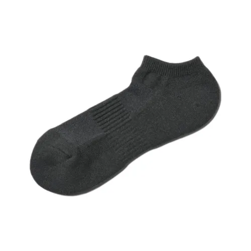 UNIQLO Низкие носки Мужские 1 упаковка Темно-серый