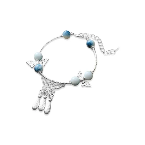 WANLIACC Сплав Бело-голубая керамика Набор Женские