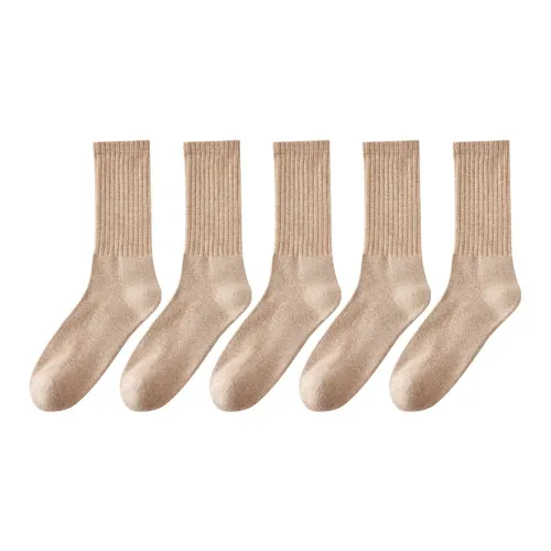 MIIOW Носки до колена унисекс упаковка из 5 пар