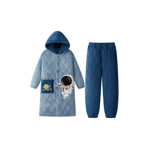 William Pajama Набор Мужской Темно-синий