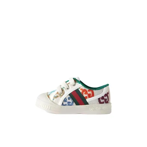 GUCCI Tennis 1977 Низкий Топ Обувь для малышей Белый Infant And Toddler