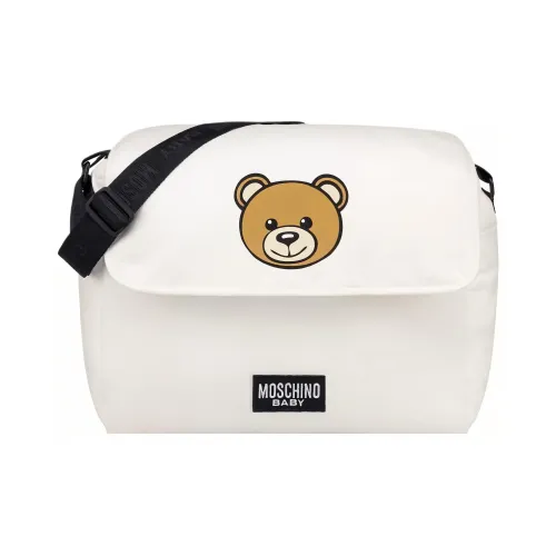 MOSCHINO Полиэстер Сумка через плечо Сумка на плечо Стандартная Детская Белая
