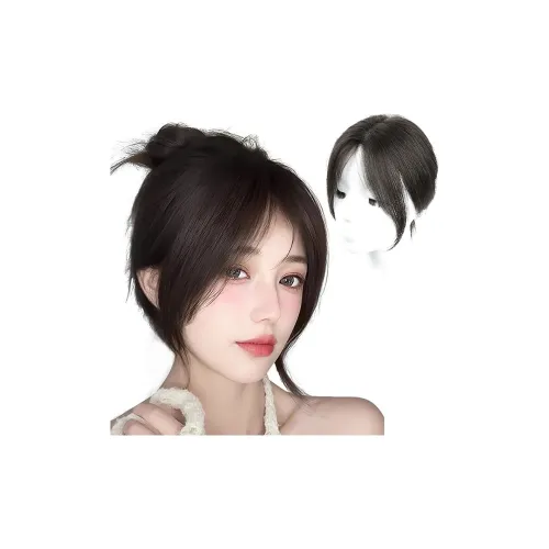 YUNQING Т-образная фигурка OF Eight Bangs Wig Патч Волосы Extension Clips