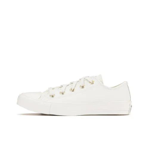 Converse Chuck Taylor All Star Slip Resistant Abrasion Resistant Низкие Кроссовки для скейтбординга Женские Белые