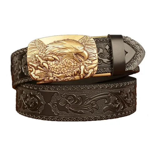 RX UVCUT Ремни из коровьей кожи унисекс 3,5CM