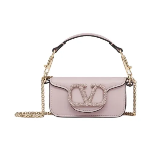 Valentino Garavani Телячья кожа Сумка через плечо Сумка Extra Mini Женская Розовая